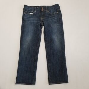 American Eagle Artist Crop Jeans Size 4
